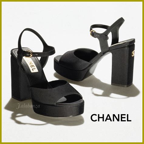 Chanel heeled sandals